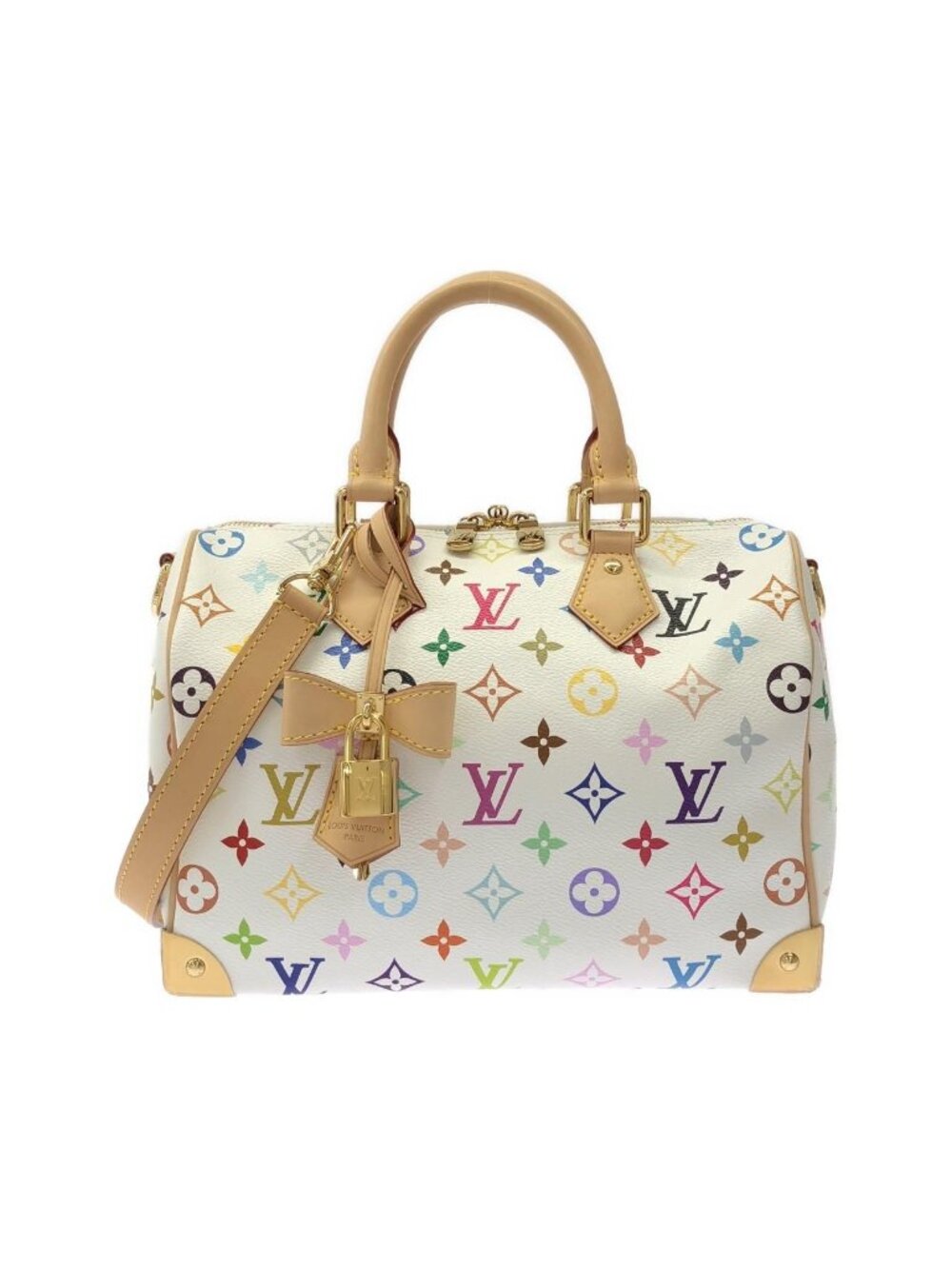 Louis Vuitton Multicolor Speedy Bandouliere 25 Boston Bag